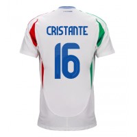 Camisa de time de futebol Itália Bryan Cristante #16 Replicas 2º Equipamento Europeu 2024 Manga Curta